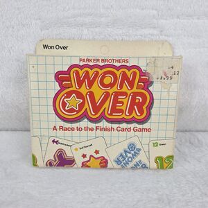 Vintage 1983 Won Over Card Game Parker Brothers Sealed New No. 707